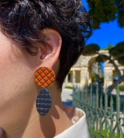 handmade polymer clay earrings, earrings, clay jewelerry 